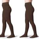 Silky Toes Girls Opaque Microfiber Tights 1-2 Pairs Black White or Colored Nylon Stockings for Kids - ballet footed tights