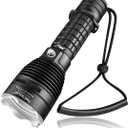 3000LM Diving Flashlight IPX8 Waterproof Scuba Light 3 Modes Rechargeable Underwater Light for Snorkeling, Ideal Gift for Divers and Underwater Sports Enthusiasts