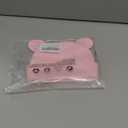 Duoyeree Baby Hat Newborn Hat Adorable Cotton Bear Ear Beanie Cap for Infant Girl Boy 0-6 Months Pink
