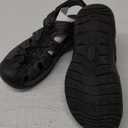 DREAM PAIRS Men's 160912-M-NEW Adventurous Summer Outdoor Sandals (7, Black/Dark/Grey)