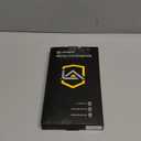 Lanhiem for iPhone 17 Pro Metal Case, Built-in Glass Screen Protector, Heavy Duty Shockproof Case [Military-Grade Full Protective] Tough Rugged Phone Cover for iPhone 17 Pro 6.3", Black