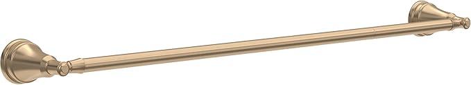Delta Mylan (1-Pack) 18'' w/ 6" Extender Towel Rack for Bathroom Champagne Bronze Extendable 18-24" Towel Bar for Bathroom Wall Towel Holder Rod Wall Mounted MYN18-CZ