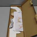 19.7in Light Up Honeycomb Paper Christmas Snowman, Indoor Christmas Decorations and Holiday Centerpieces for December Holiday Season Home Office and Xmas Party Supplies