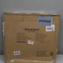 5 Pack Garden Fence Animal Barrier, Black No Dig Rustproof Metal Fence, 10ft (L)24in (H) Decorative Garden Borders, for Dogs, Flower Bed, Patio, White