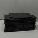 Rempry 10x7x5 Inch Black Shipping Boxes 20 Pack, Cardboard Mailer Boxes for Small Business Mailing
