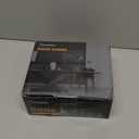 Keyed Alike Front Door Lever Lockset with Single Cylinder Deadbolt Combination Set, Exterior Door Knob with Lock and Deadbolt, Satin Nickel Finished Door Lock (1pack)