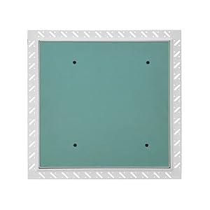 Byson Access Panel 20" x 20" Drywall Access Panel Tape In - Ideal for Walls and Ceilings - Detachable Hinged Push Lock Door with Steel Frame Drywall Door 5/ 8th inch Thickness