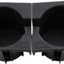 Cup Holder Inserts Fits 2005-2017 Tacoma Front Drinks Holder Center Console Replace 66991-04012 66992-04012 Black