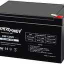 ExpertPower 12 Volt 12 Ah Rechargeable Battery with F2 Terminals || EXP12120