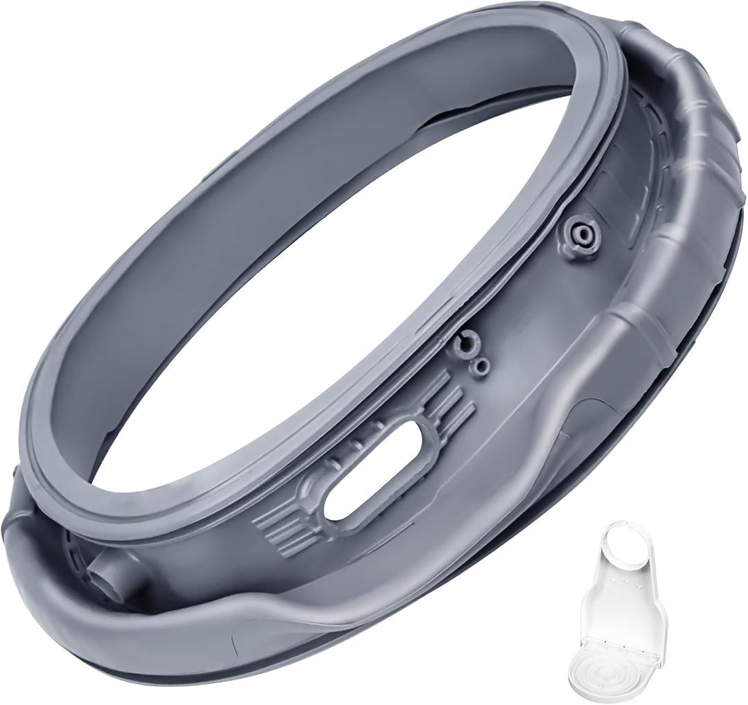 Upgraded WF45T6000AW/A5 Door Seal For Samsung Washer Door Gasket Boot Seal DC64-03788A X 006 AP6884238 Diaphragm WF45R6300AW/US WF45R6100AW/US WF45T6200AW/US WF45B6300AW WF45A6400 WF46BB670 WF50A860