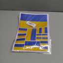 6 x JBCD Ukraine Flag Decal Car Sticker Ukrainian Flags for Trucks Vehicles Car Decoration Accessories, 3 Pack