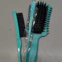 Curl Defining Brush, Curly Hair Brush Products for Effortlessly Detangling Shaping and Styling Women's Men's Curls on All Wet or Dry Hair Types, Reduces Frizz (Green 1PC)