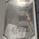 ANDY STAR 24x36 Inch Black Mirror, Matte Black Scalloped Wall Mirror, Modern Black Framed Mirror with Sophisticated Scalloped Design, Glass Panel Wall-Mounted Mirror Hangs Vertical or Horizontal