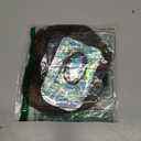 FESHFEN Messy Bun Hair Piece - Wavy Synthetic Chignon Scrunchies for Instant Volume, Elastic Bun Ponytail Hair Extensions Thick Hairpieces for Women, Brunette Brown 1.50 oz (Medium)