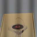 Bluetooth Portable Home CD Music Player with Remote Control, Timer, Built-in Speakers and LED Display - FM Radio Boombox (White)