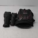 Kids' Dirt Bike Armor - Motocross Protective Gear with Chest Protector, Knee & Elbow Pads for Cycling & Off-Road Riding (Black)