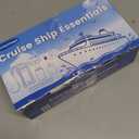 Cruise Essentials 2026,Cruise Must Haves Kit,Non-Surge Protector Power Strip,Magnetic Hooks,Lanyards,Luggage Tags,Towel Bands,Waterproof Phone Pouches,Travel Essentials