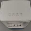 Portable Air Conditioner, Cooling Fan with 3 Speeds & 3 Modes, Evaporative Air Cooler Fan for Home & Office, Small Mini Conditioners, 7 Color Lights 2/4 Hour Timer, 900mL Water Tank (White Bule)