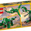 LEGO Creator 3 in 1 Mighty Dinosaur Toy, Transforms from T. rex to Triceratops to Pterodactyl Dinosaur Figures, Great Gift for 7-12 Year Old Boys & Girls, 31058