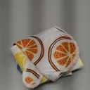 Soarwg Kids Baby Bibs, 5 Pack Waterproof Bibs for Unisex Boys Girls, Essential Must Have for Babies Eating, Feeding (Fruit)