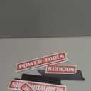 12 Pack of Magnetic Toolbox Labels, 2026 New Upgrade High Magnetic Toolbox Labels, General Tool Box Organize Accessories, Reusable Tags for Steel Toolboxes (Red)