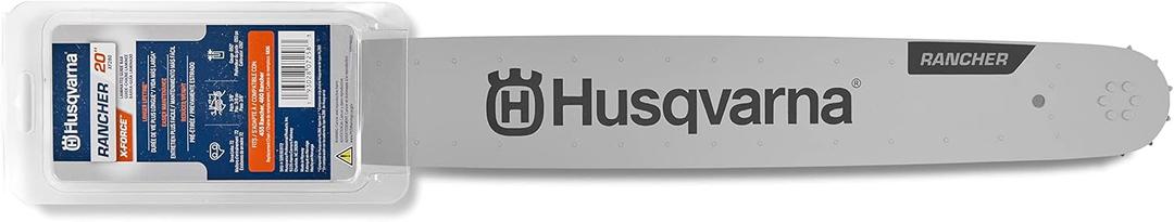 Husqvarna 20 Inch Rancher Chainsaw Bar, 3/8" Pitch .050" Gauge, 72 Drive Links, Chainsaw Accessories for 455 and 460 Rancher