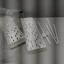 SPACELEAD Slim Storage Cart 4 Tier,Bathroom Organizer Rolling Utility, Mobile Shelving Unit Slide Out for Office, Kitchen, Laundry Room & Narrow Places,White