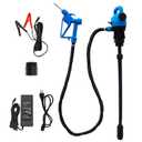 120 AC/12V DC Electric Drum Barrel Pump 55 Gallon Barrel Fuel Deliver Pumps