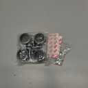 Self Adhesive Caster Wheels Set for Trash Can, Storage Box (4PCS, 1.5")