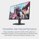 Dell 24 240Hz Gaming Monitor - SE2426HG - 23.8-inch FHD (1920x1080) 240Hz Display, in-Plane Switching (IPS) Technology, AMD FreeSync Premium, TV 3-Star, 2X HDMI, DisplayPort 1.4, Tilt