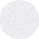 Perforated Air Fryer Liner, Set of 100, 7 Inch Round Steaming Basket Liner/Bamboo Steamer Paper/Parchment Paper for Air Fryer, Steaming Basket, Bun Dumpling Steamer and More (White)