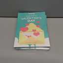 3 x 36 Pack Valentines Day Cards for Kids School  Adorable Die-Cut Animal & Food Classroom Valentines with Pink Envelopes & Stickers, 9 Cute Designs for Boys, Girls & Teachers