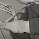 Sunbeam Heating Pad Wrap for Back Pain Relief with Auto Shut Off and Moist Heating Option 23 x 15" Slate Grey