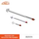 ES72173 Cylinder Head Bolts Set Compatible with Chevy Corvette Silverado GMC Sierra Yukon Cadillac Buick Hummer Pontiac Replaces ES72173