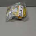 Waterproof Tablecloth with Elastic Tablecloth for Round Tables 36"-70" for Indoor Outdoor Patio Use, 36Inch, Lemon