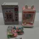 30 PCS Claw Machine for Kids, Mini Vending Machine with Lights Sound, Electronic Prize Dispenser for Kids Girl Ages 3-6, Claw Toys Game Gifts for 3 4 5 6 7 8 Years Old Girls