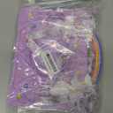 for iPad 9th/8th/7th Generation Case 10.2 Inch - Cute Girls Kawaii Cover Girly 3D Cartoon Teen with Rotating Stand & Strap Purple Soft Silicone Cases for iPad 7/8/9 Gen 2021 2020 2019