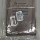 homing Rectangle Vinyl Tablecloth, Plastic Flannel Backed Table Cloth, Waterproof Spillproof Wipe Clean Table Cover for Dining, Buffet Parties and Camping (Coffee, 60" x 84")