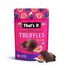 That's it Organic Dark Chocolate & Fig Truffles. 100% Plant-Based, Vegan, Gluten-Free, All Natural, BBD: 12/23/2027 (3 Pack)