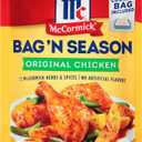 McCormick Bag 'n Season Original Chicken Cooking Bag & Seasoning Mix, 1.25 oz Pack Of 6 (BBD: Mar 14 2028)