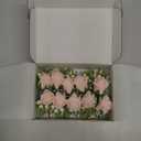 Ling's Moment Boutonniere for Men, 10pcs Groomsmen Guest Boutonniere, Artificial Flowers for Wedding Dcor/Prom/Homecoming,etc.Blush Pink
