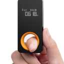 HOTO Pocket-Size Laser Measuring Tool, Gifts for Men, 98Ft Digital Laser Tape Measure 2mm Accuracy, USB-C Rechargeable, OLED Display, Ft/M/in Unit Switch, Real-time Data Sync, Cool Gadgets & Home Use