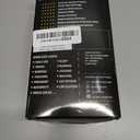 Soft Cotton Compression Socks for Women Men 20-30mmHg - Knee High Support for Circulation, Nurses, Pregnancy, Travel (Medium-Large, 3 Pairs - Black)