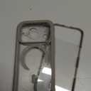 for iPhone 17 Pro Max Case for Women, Fit for MagSafe, 17FT Drop Protection, Chic Design for 17 Pro Max Case with Stand, Grey