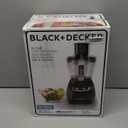 BLACK+DECKER FP1600B 8-Cup Food Processor with Stainless Steel Blade, Black