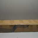 ROVATE Rainfall Waterfall Shower Panel Tower System, 304 Stainless Steel Bathroom Shower-Tower with 5 Rain Body Massage Jets and 3 Sets Handheld, Shower Column Wall Mounted Black