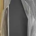 Art3d 12-Pack Smooth Drop Ceiling Tile 2ft x 2ft - Fire-Rated, Waterproof, Reusable - Premium PVC, No Sag and Breakage - Cover 48 Sq. Ft, Black (24*24)