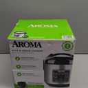 AROMA Digital Rice Cooker, 4-Cup (Uncooked) / 8-Cup (Cooked), Steamer, Grain Cooker, Multicooker, 2 Qt, Stainless Steel Exterior, ARC-914SBD
