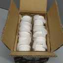 MALACASA Mini Ramekins 2 oz set of 24, Ramiken, Ceramic Creme Brulee Ramekins, White Custard Cups, Small Dipping Bowls for Kitchen Serving Sauce Condiments, Dishwasher Oven Safe, Series RAMEKIN.DISH (1.5 OZ)