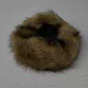Faux Fur Headband for Women Elastic Fuzzy Thick Earmuffs Winter Headwrap Ear Muffs Furry Ear Warmers Cold Weather (Brown 2)